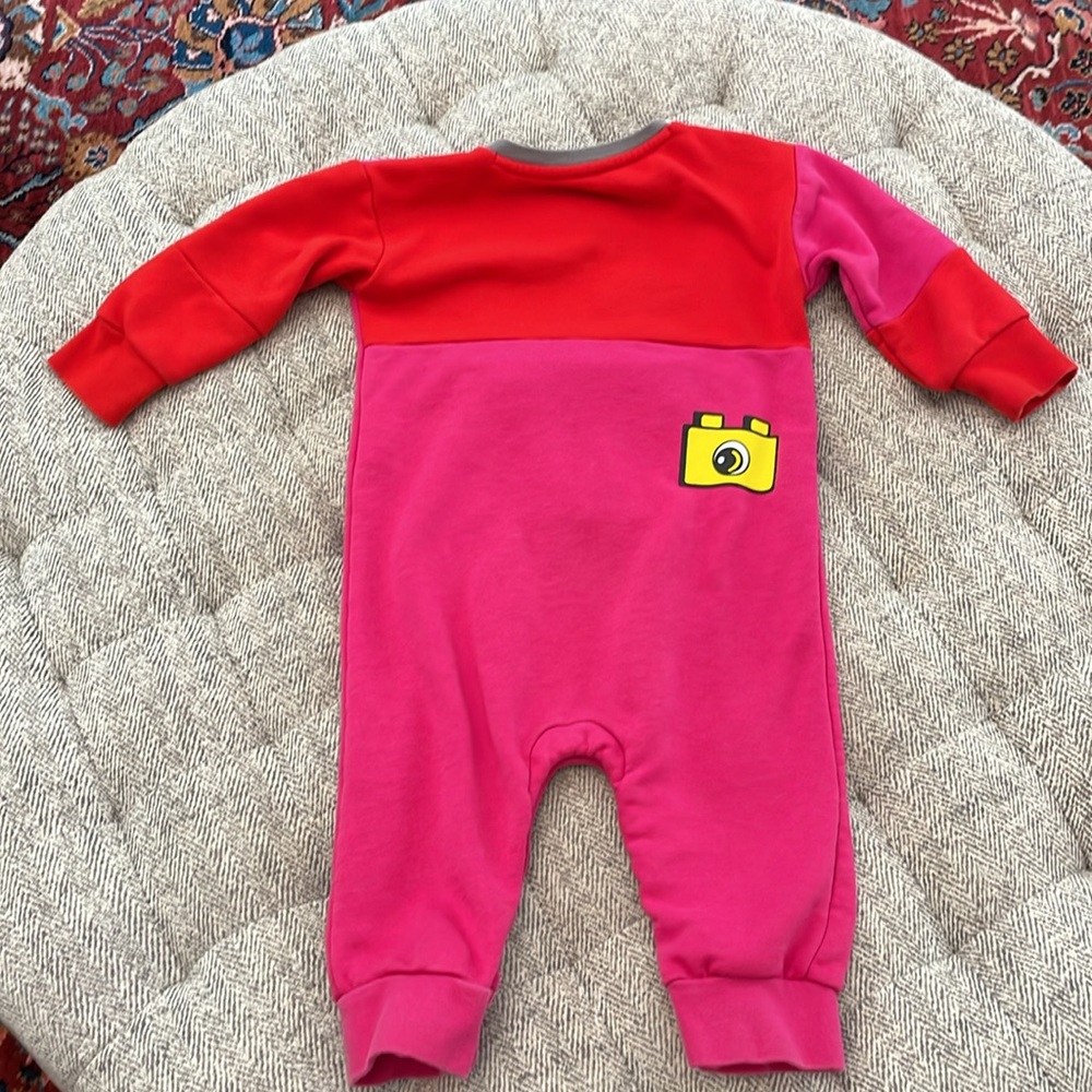 Adidas Lego color block one piece size 12 mths - Picture 4 of 4
